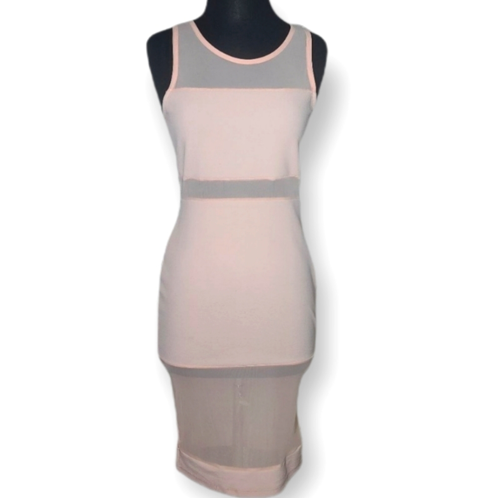 Glare bodycon dress sleeveles sz M/L
